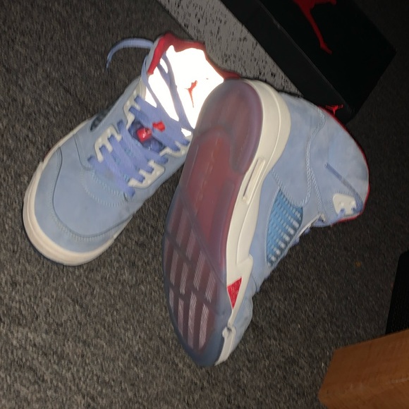 jordan 5 trophy room ice blue - Picture 4 of 5